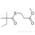 프로판 산, 3-[(2,2- 디메틸 -1- 옥소 부틸) 티오]-, 메틸 에스테르 CAS 938063-63-9